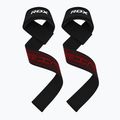 Svorių kilnojimo dirželiai RDX S4 Weightlifting Wrist Straps black