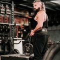 RDX Pro Dipping Belt 2 sluoksnių juodas WDB-T7B sunkiosios atletikos diržas 6