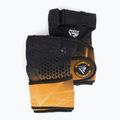 RDX Weight Lifting X1 treniruočių pirštinės su ilgu dirželiu juodos/geltonos spalvos WGN-X1Y