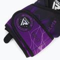 RDX Weight Lifting X1 treniruočių pirštinės su ilgu dirželiu juodos ir violetinės spalvos WGN-X1PR 4