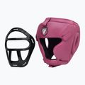 Bokso šalmas RDX Guard Grill T1 pink 4