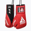 Bokso pirštinės RDX Apex Competition Fight Lace Up Boxing red 5