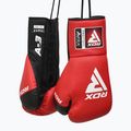 Bokso pirštinės RDX Pro Fight Apex Competition Lace Up Boxing red 4