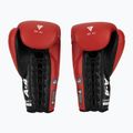Bokso pirštinės RDX Apex Lace Up Training Sparring Boxing red 3