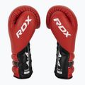 Bokso pirštinės RDX Apex Lace Up Training Sparring Boxing red 4