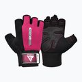 Treniruočių pirštinės RDX Gym Workout W1 pink