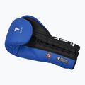 Bokso pirštinės RDX Apex Lace Up Training Sparring Boxing blue 3