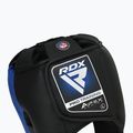 Bokso šalmas RDX Apex Boxing Head Gear With Nose Protection Bar blue 4