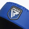 Bokso šalmas RDX Apex Boxing Head Gear With Nose Protection Bar blue 5