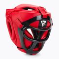 Bokso šalmas RDX Guard Grill T1 red