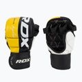 RDX T6 juodos/geltonos graplingo pirštinės GGR-T6Y 3