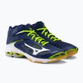 Vyriški tinklinio bateliai Mizuno Wave Lightning Z3 Mid blue V1GA170571 5