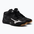 Vyriški tinklinio bateliai Mizuno Wave Mirage 2 Mid black X1GA176099 5