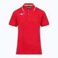 Vaikiški marškinėliai Mizuno Polo red/white