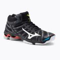 Vyriški tinklinio bateliai Mizuno Wave Voltage Mid black V1GA196545