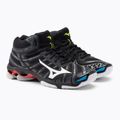 Vyriški tinklinio bateliai Mizuno Wave Voltage Mid black V1GA196545 5