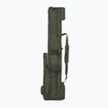 Nash Tackle Dwarf 10ft 3 strypų 3 lazdų odos lazdų dėklas žalias T4709