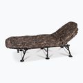 Nash Tackle Indulgence MF60 All Season 4 Fold brown bed T9490 3