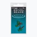 Drennan Swivel Bead methode Swivel su kamščiu 5 vnt. žalios-pilkos spalvos TGSBM006