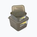 Avid Carp Bait Tub Deep Size With Lid & Divder rudos spalvos 3