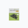 Korum greito keitimo karoliukų padavimo jungtys juodos spalvos K0310042