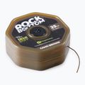 RidgeMonkey karpių pavadėlio pynė Connexion Rock Bottom Tungsten Semi Stiff Coated Hooklink brown RMT282