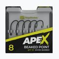 RidgeMonkey Ape-X Beaked Point Spygliuoti kabliukai pilki RMT288 2