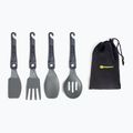 RidgeMonkey Q-Lock indų rinkinys pilkas QLU SET 2