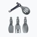 RidgeMonkey Q-Lock indų rinkinys pilkas QLU SET 3