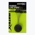 Matrix guminiai linijų stabdikliai 18 vnt., juodi GAC369