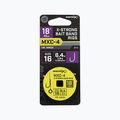 Matrix MXC-4 Barbless X-Strong Bait Band methode lyderiai 8 vnt. skaidrūs GRR069