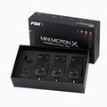 Fox International Mini Micron X 3 meškerių rinkinys žvejybos signalai juodos spalvos CEI198