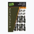 Saugus klipsas Fox International Naturals Size Sz 10 Slik Lead Clip& Pegs 10 vnt.