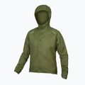 Vyriška dviračių striukė Endura GV500 Waterproof olive green