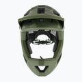 Vaikiškas dviračių šalmas Endura Singletrack Full Face Youth olive green 2