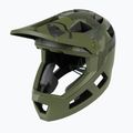 Vaikiškas dviračių šalmas Endura Singletrack Full Face Youth olive green 6