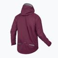 Vyriška dviračių striukė Endura MT500 Waterproof II aubergine 8