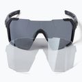 Akiniai nuo saulės Endura Singletrack Frameless black/platinum revo smoke/clear silver flash 5