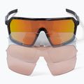 Akiniai nuo saulės Endura Pro SL black/sunset revo brown/clear silver flash mirror/amber 5