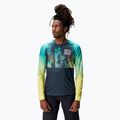 Vyriški dviračių marškinėliai ilgomis rankovėmis Endura Tropical Print Ltd atlantic