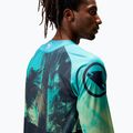 Vyriški dviračių marškinėliai ilgomis rankovėmis Endura Tropical Print Ltd atlantic 6
