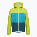 Vyriška dviračių striukė Endura Singletrack II Waterproof lime green