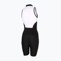 Moteriškas triatlono kombinezonas ZONE3 Lava Long Distance Trisuit black/white/green 2