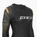 Moteriškas triatlono hidrokostiumas Zone3 Thermal Aspect Breaststroke 2,5 mm black/orange/yellow 4