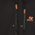 Paltas ZONE3 Oversized Polar Fleece Robe Parka black/orange 5
