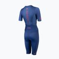 Moteriškas triatlono kombinezonas ZONE3 Aeroforce X II SS Trisuit navy 2