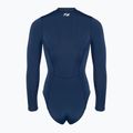 Moteriškas plaukimo hidrokostiumas ZONE3 Yulex Long Sleeve navy 2