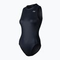 Moteriškas vientisas plaukimo kostiumas ZONE3 OWS Ti+ Thermal High Neck black