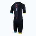 Vyriškas triatlono kombinezonas ZONE3 Activate+ Trisuit black/neon 2