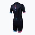 Moteriškas triatlono kombinezonas ZONE3 Activate+ Trisuit black/neon 2